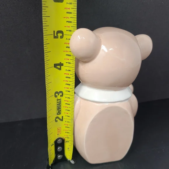 Vintage Boookends Ceramic Hand Painted Teddy Bear Bookends Book Stopper - Picture 9 of 9